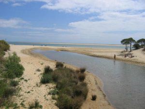 lagoon, Portil beach